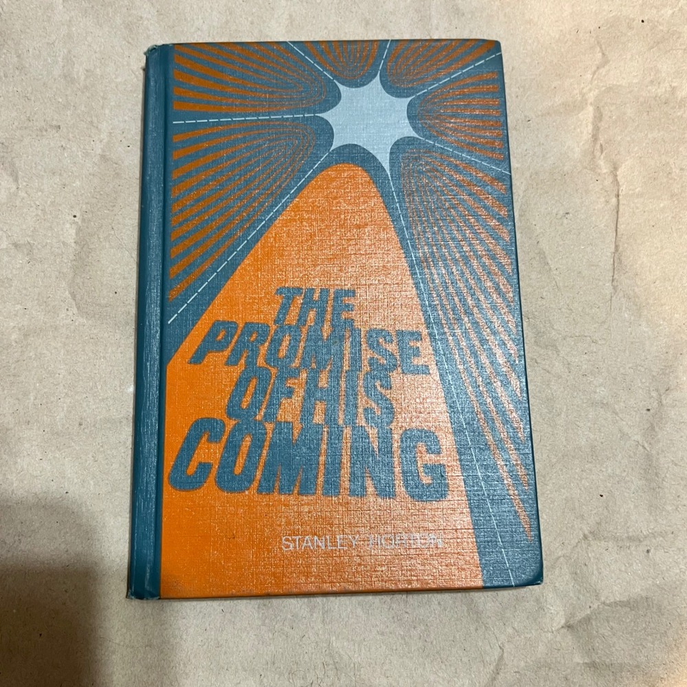 Gospel Publishing House The Promise of His Coming Blue Orange 1967‎ Hardcover